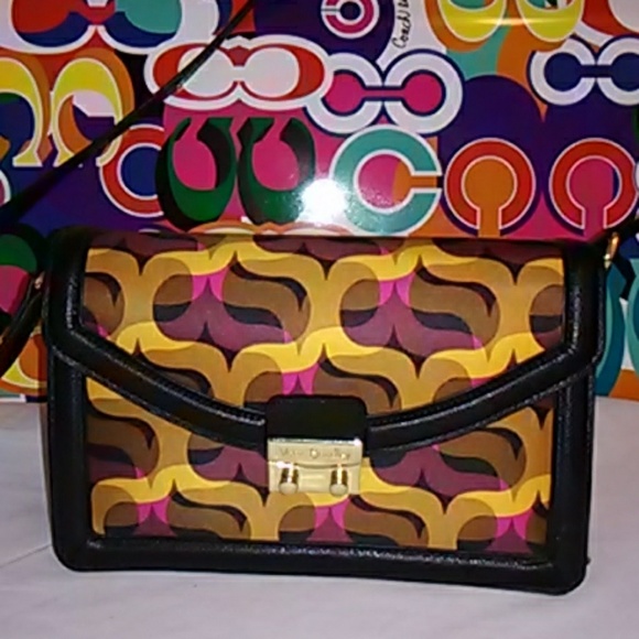 New Vera Bradley Retro print small purse - Picture 3 of 8